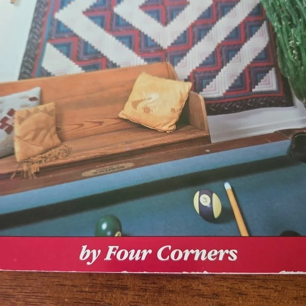 Quilt Lovers Series︱Log Cabin #2︱Four Corners︱QL02︱1991︱Quilting